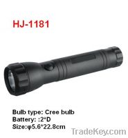 Sell HJ-1181 CREE leds Aluminum flashlight table lamps