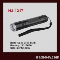HJ-1217 Aluminum 3W cree led flashlights