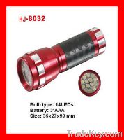 14LED aluminum flashlight HJ-8032