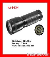 14LED aluminum flashlight HJ-8034