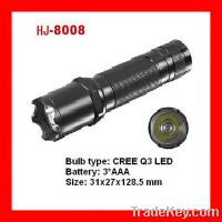 CREE Q3 LED aluminum camping flashlight HJ-8008