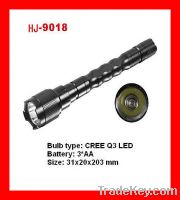 CREE Q3 LED aluminum camping torch HJ-9018