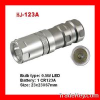 HJ-123A 0.5W LED aluminum camping flashlight