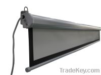 sell motorized roll down projector screen with remote control
