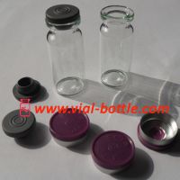 Sell 10ml glass vial with flip off caps 20mm and vial stopper