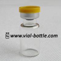 Sell 2ml glass bottle for injection set with yellow flip off seal