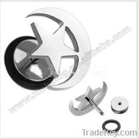 Sell steel fake piercing jewelry