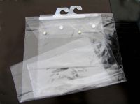 Sell PVC bags with hanger and button