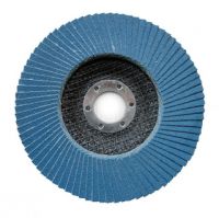 sell 125mm zirconia flap disc with T27 T29 fiberglass backing