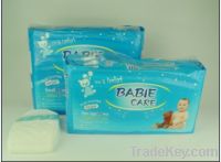 SELL BABIE CARE DIAPER WITH SUPER ABSORBENT POLYMER AND PREVENT CLOT.