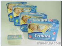 SELL TERNURA BABY DIAPER WITH INSTANT PENETRATION AND STICKY TAPE, ETC.