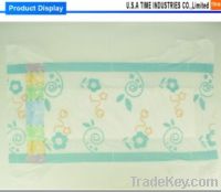 SELL VERY BREATHABLE BABY DIAPER 06 WITH MAGIC TAPE, NON-WOVEN, ETC.
