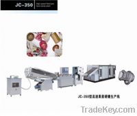 Sell high speed filled jam hard candy plant, sanwich hard candy machin