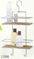 bathroom rack with bamboo 1308