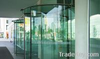 Sell new style crystal automatic revolving door