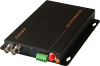 HC1002 2-channel digital video fiber optic transmitter/receiver