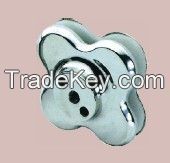 Stainless steel glass clamp
