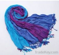 Sell 100% cotton woman scarf