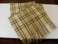 Check Cashmere Scarf B11CV3040