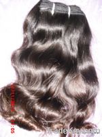 Regular wave hair weft