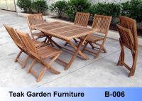 Sell Teak Garden Furniture