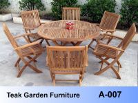 Sell teak outdoor furniture