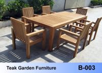 Sell Wooden Garden Furniture