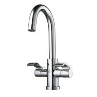 Sell double handle kitchen faucet