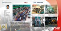 Sell 1400 mm 12 roll single stand Reversing cold rolling machine