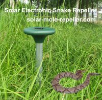 Solar Electronic Snake Repeller