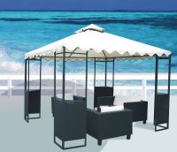 Sell Outdoor Rattan Wicker Gazebo with Leisure Lounge FWE-110