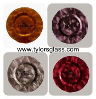 Wedding Glass Under Plates, Wholesale Price and Good Quality!