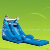 Sell 2011 newest jumping slide, inflatable slide CF-1108
