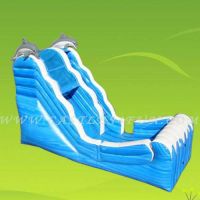 Sell 2011 newest jumping slide, inflatable slide CF-1105