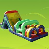 Sell 2011 newest inflatable obstacle, inflatable fun city CF-4039
