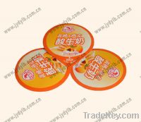 Sell Pre Cut Aluminum Foil Lids for Yoghurt Cup