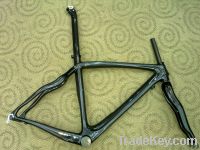 Sell carbon firber bike frame with fork