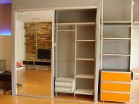 aluminuim wardrobe structural system storage