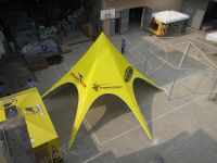 Sell star canopy with customized printing for outdoor event