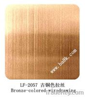 Sell Hairline Stainless Steel Plate