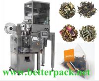 Sell triangle teabags pyramid tea bags packaging machinery