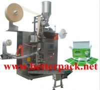 Sell automatic dual tea bags packing machine with outer bag