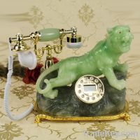 Sell antique telephone, jade material telephone