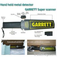 Sell garrett super scanner 1165180 handheld security detector