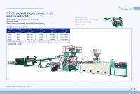 Sell PVC sheet & plate extrusion line