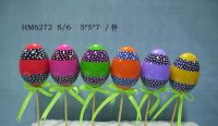 Sell colorful easter eggs