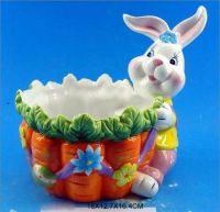 Sell ceramic easter rabbit craft