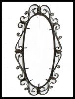 Sell metal mirror, iron mirror frame, home decoration mirrors
