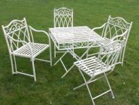 Sell high quality metal iron outdoor furnitures, chairs