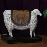 Sell Resin sheep with pattern table decoration